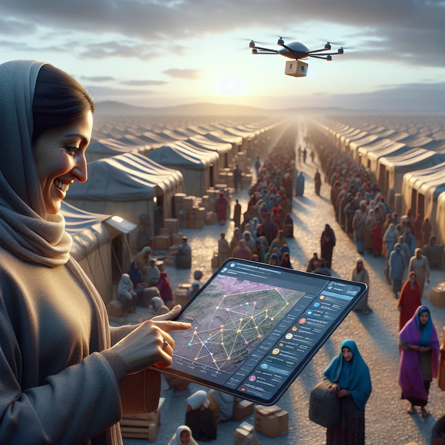 AI in Humanitarian Aid: Optimizing Distribution and Enhancing Impact